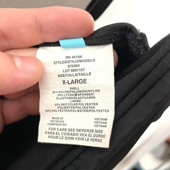 Beach Betty One Piece Swimsuit Size XL Multicolor Slimming Underwire Fun Retro - Picture 5 of 6